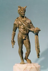 Statuette des Merkur, aus Puy-de-Domes, 1.-2. Jahrhundert